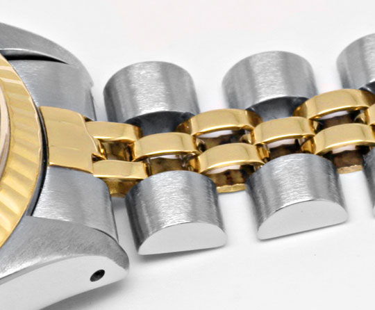 Foto 4 - Rolex Date Damen Uhr Stahl-Gold Oyster Perpetual Topuhr, U1286